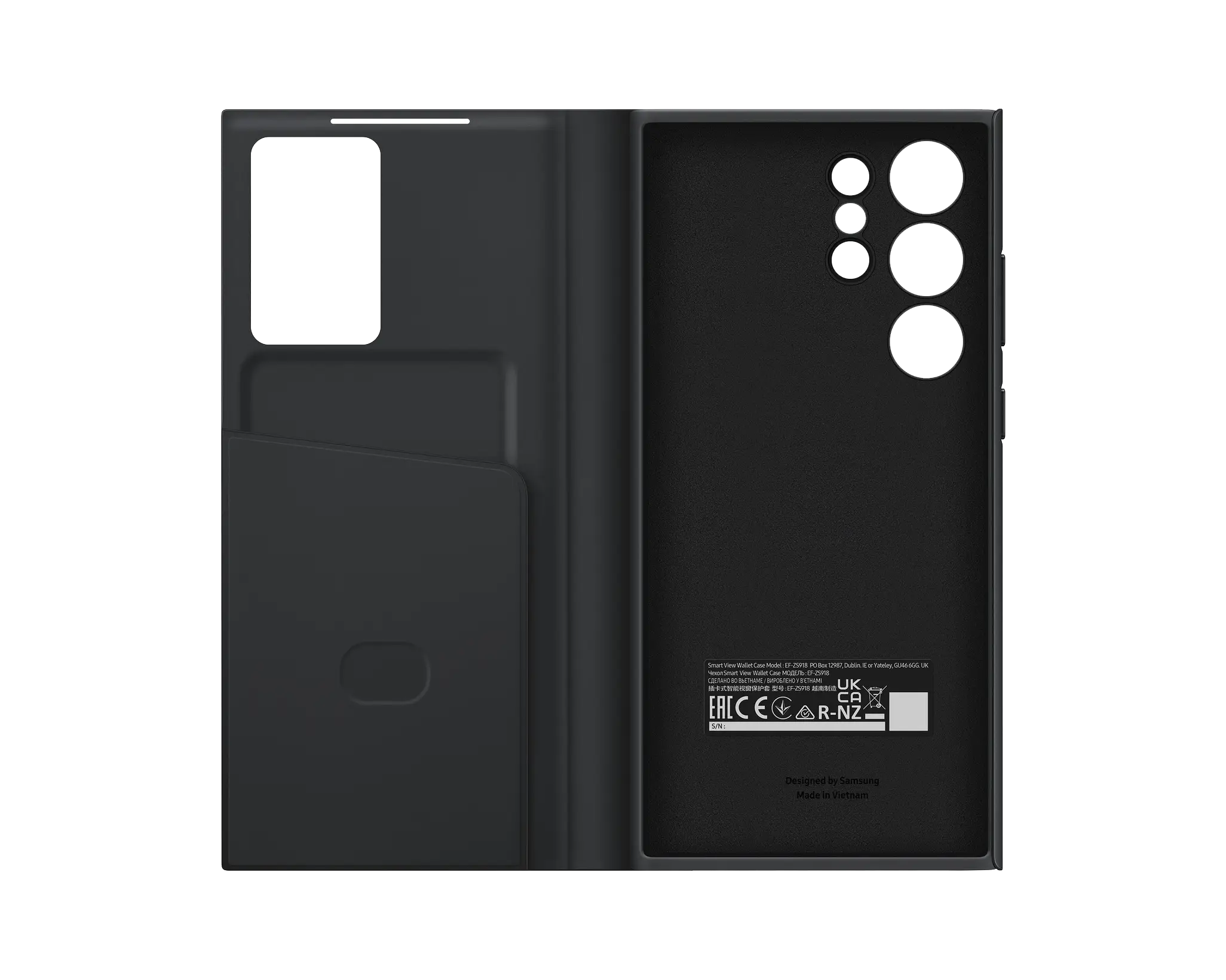 Galaxy S23 Ultra Smart View Wallet Case